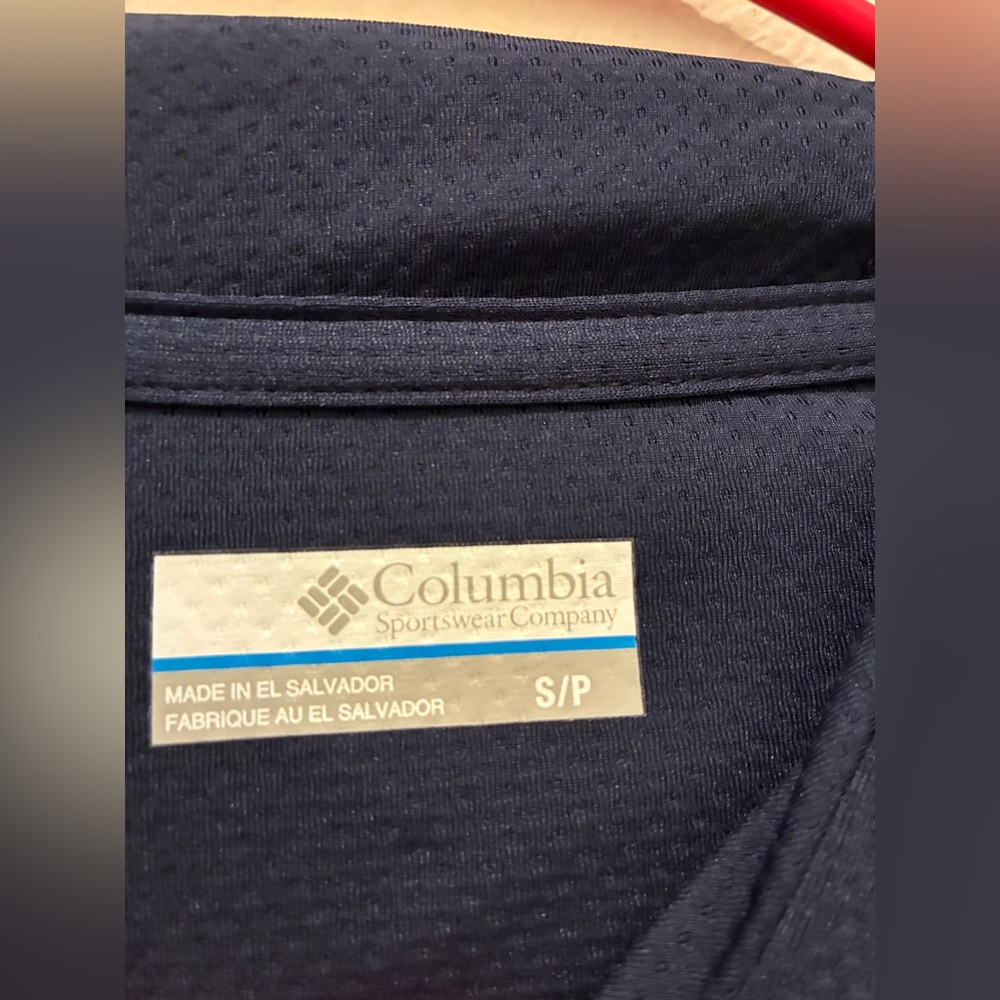 Columbia Womens PFG Solar Stream Hoodie Navy Long Sleeve S - Picture 2 of 13